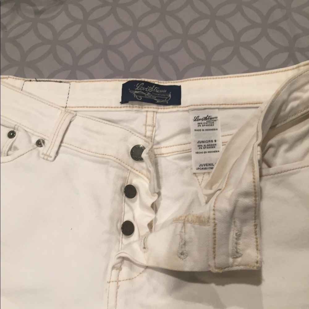 White jeans